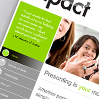 present with impact