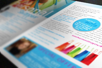 Mums The Word Magazine design