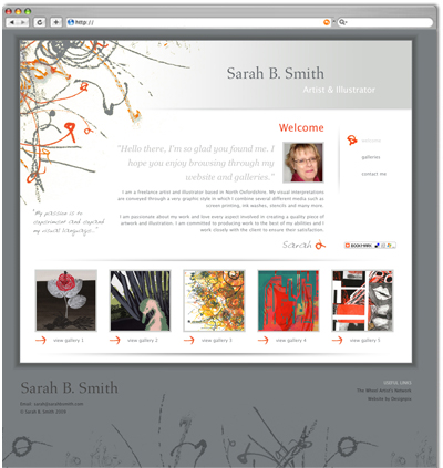 simple website design