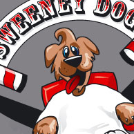 sweeney dog, logo design Selby