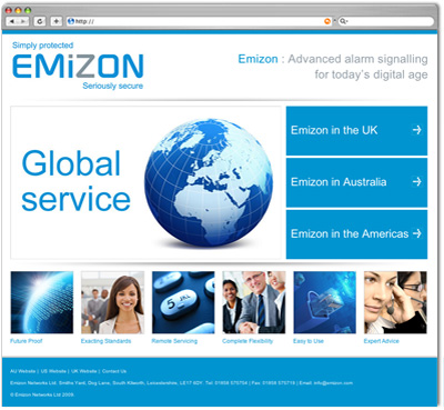 Emizon UK and Emizon Australia website