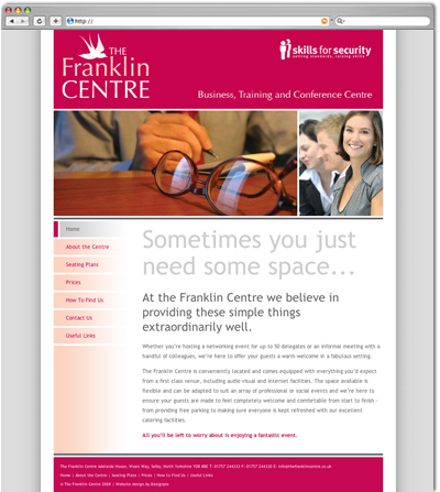 The Franklin Centre website