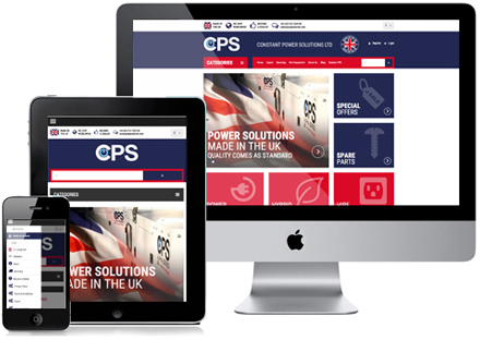 CPS generators responsive website design
